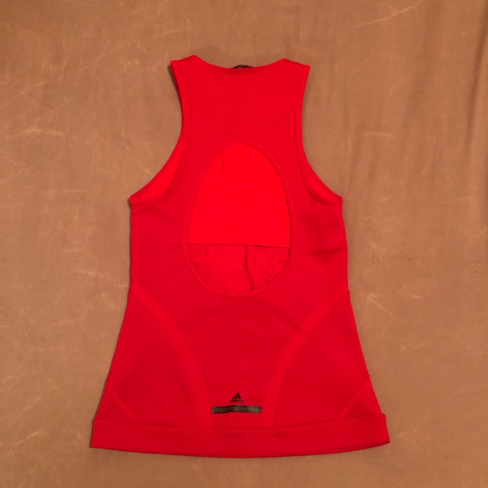 Active Wear Racer Back Red Tank